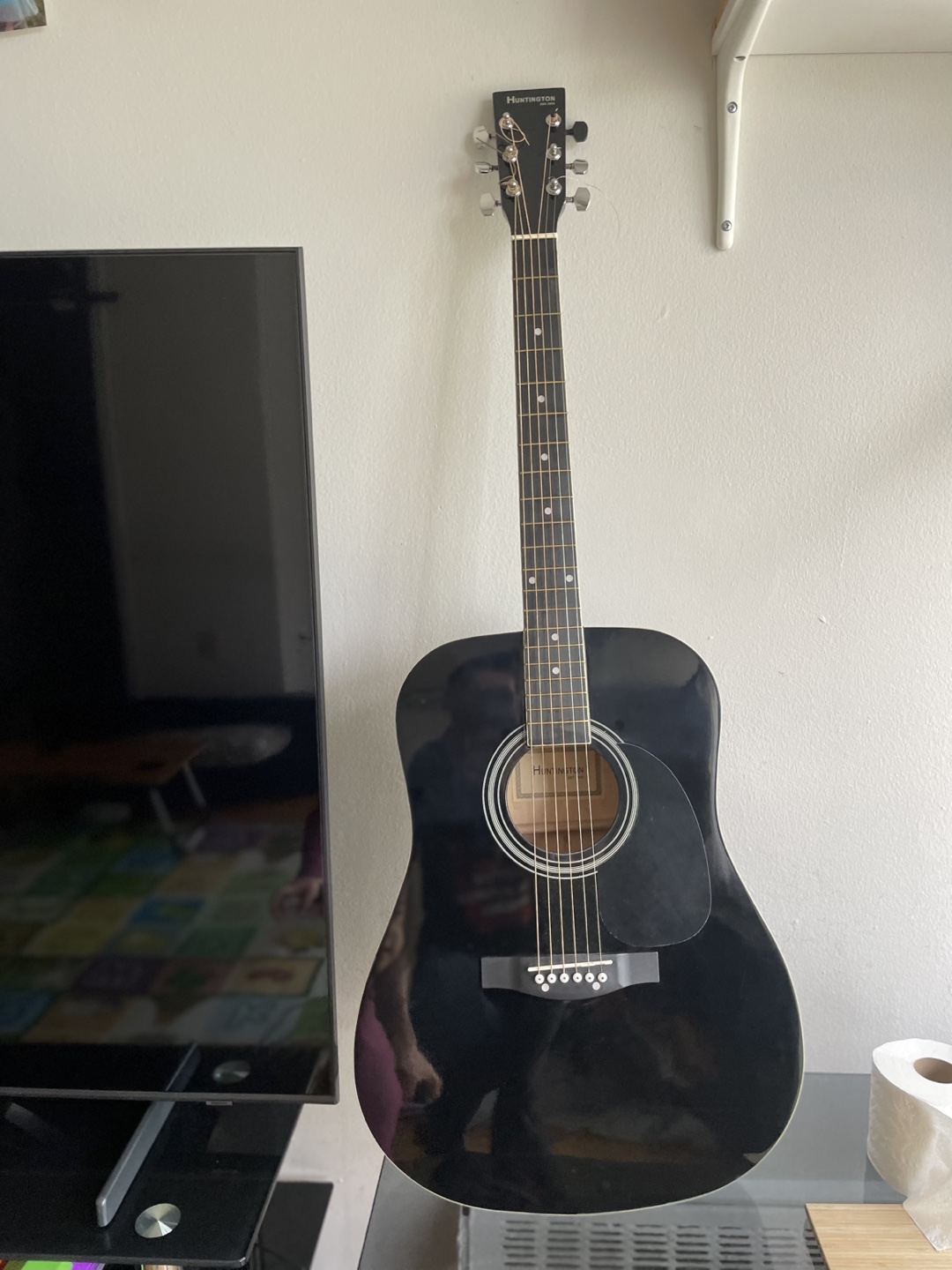 Huntington Acoustic Guitar - Black