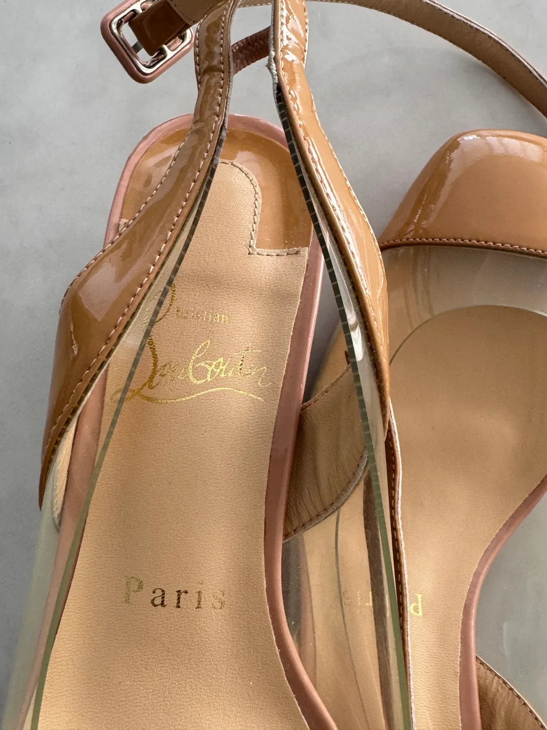 Christian Louboutin Nude Heels - Size 37 image indicator(3)