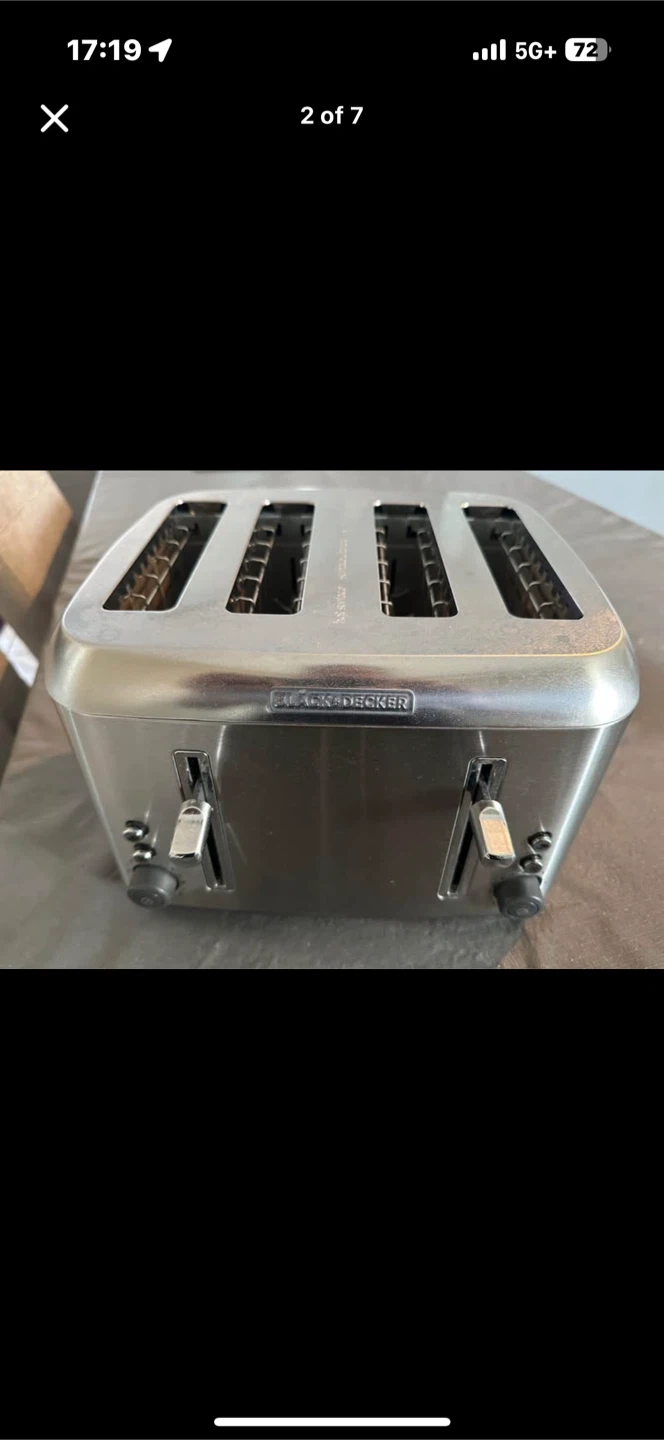 Black+Decker 4-Slice Toaster