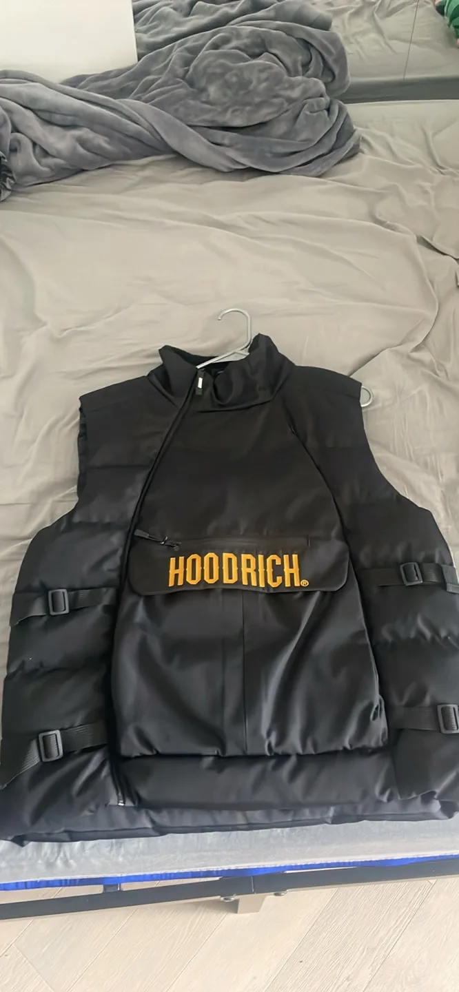 Hoodrich Black Puffer Vest - XL thumbnail