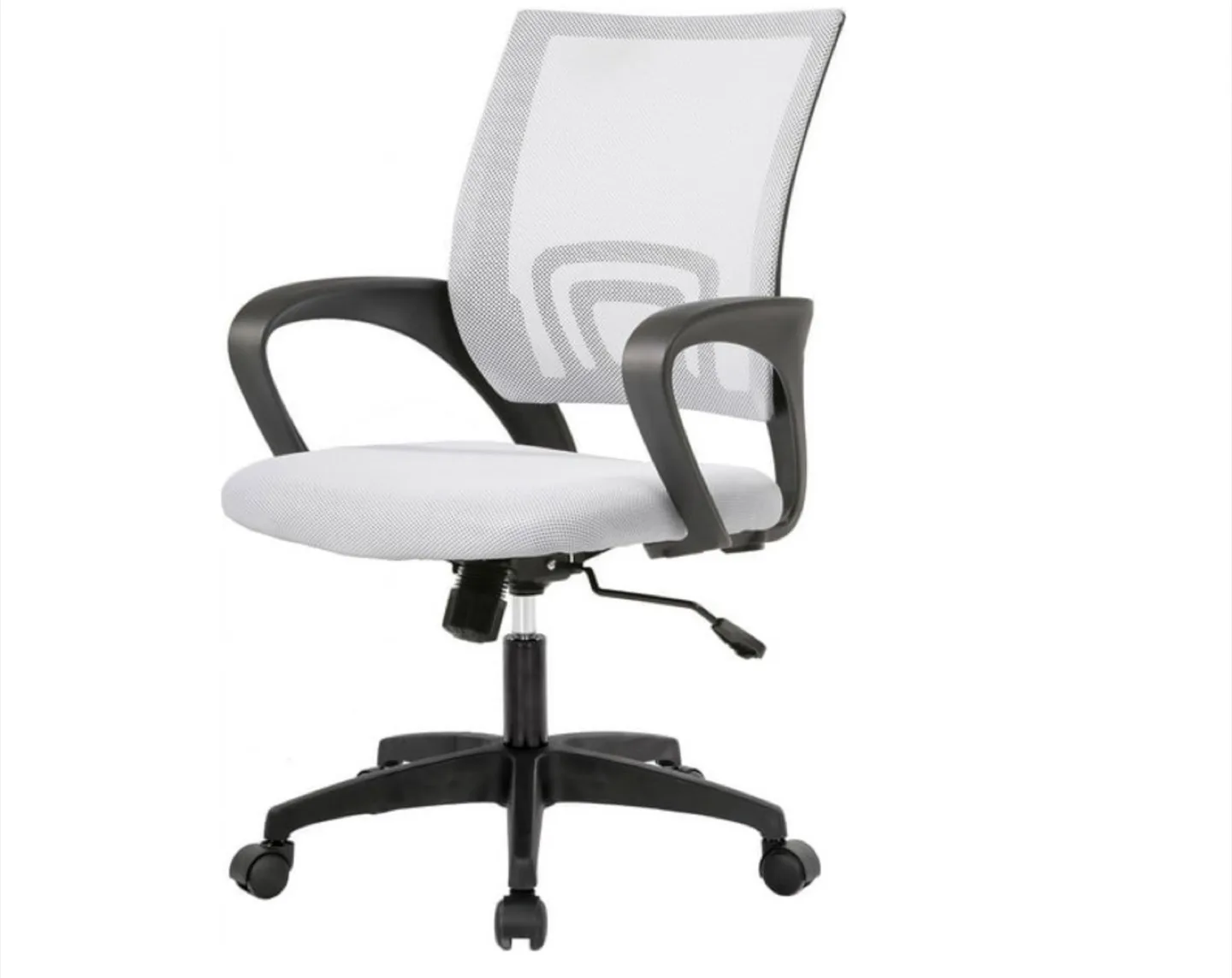 White ergonomic Office Chair image indicator(3)