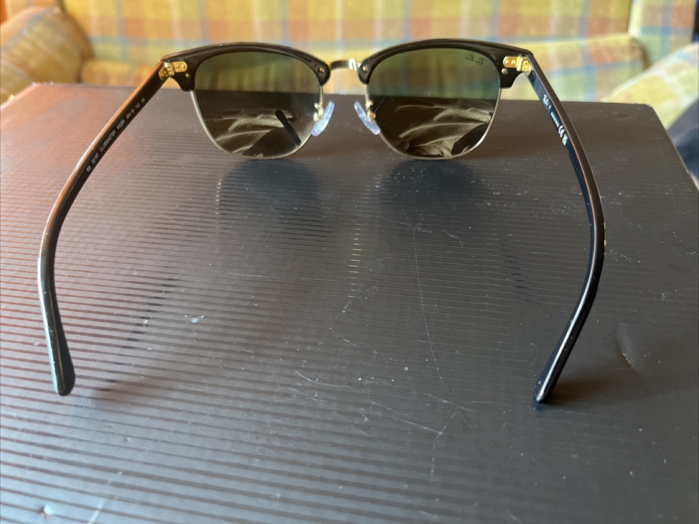 Ray-Ban Clubmaster Sunglasses - Black & Gold - photo 2