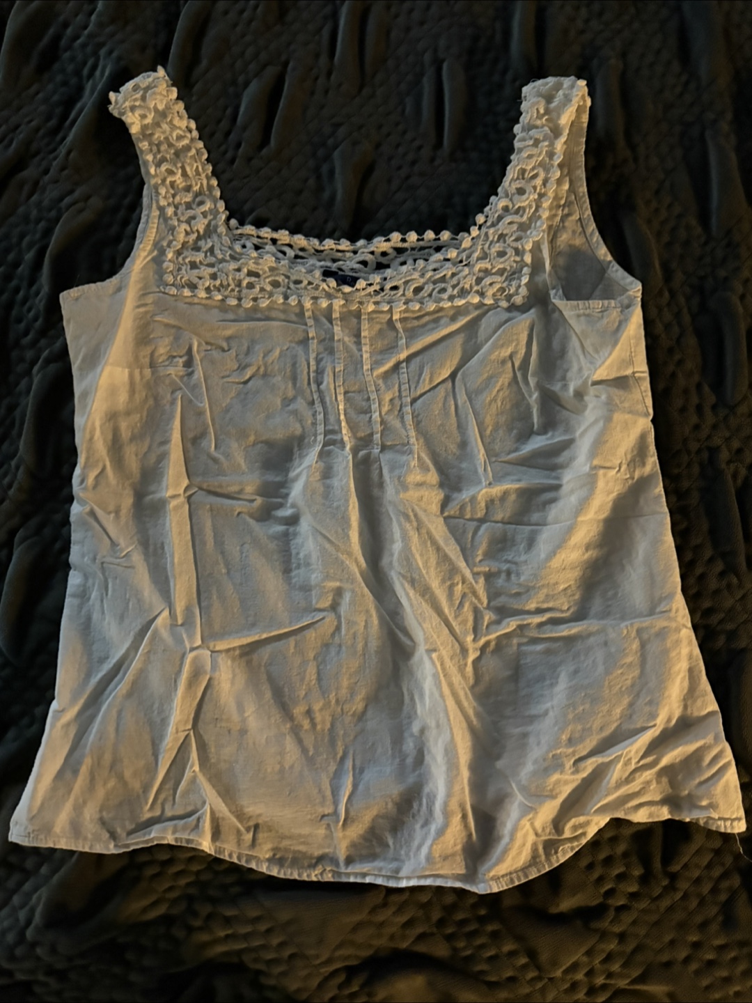 Reitmans White Tank Top - S