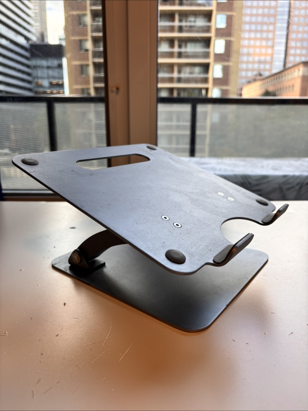 Adjustable Laptop Stand - Silver