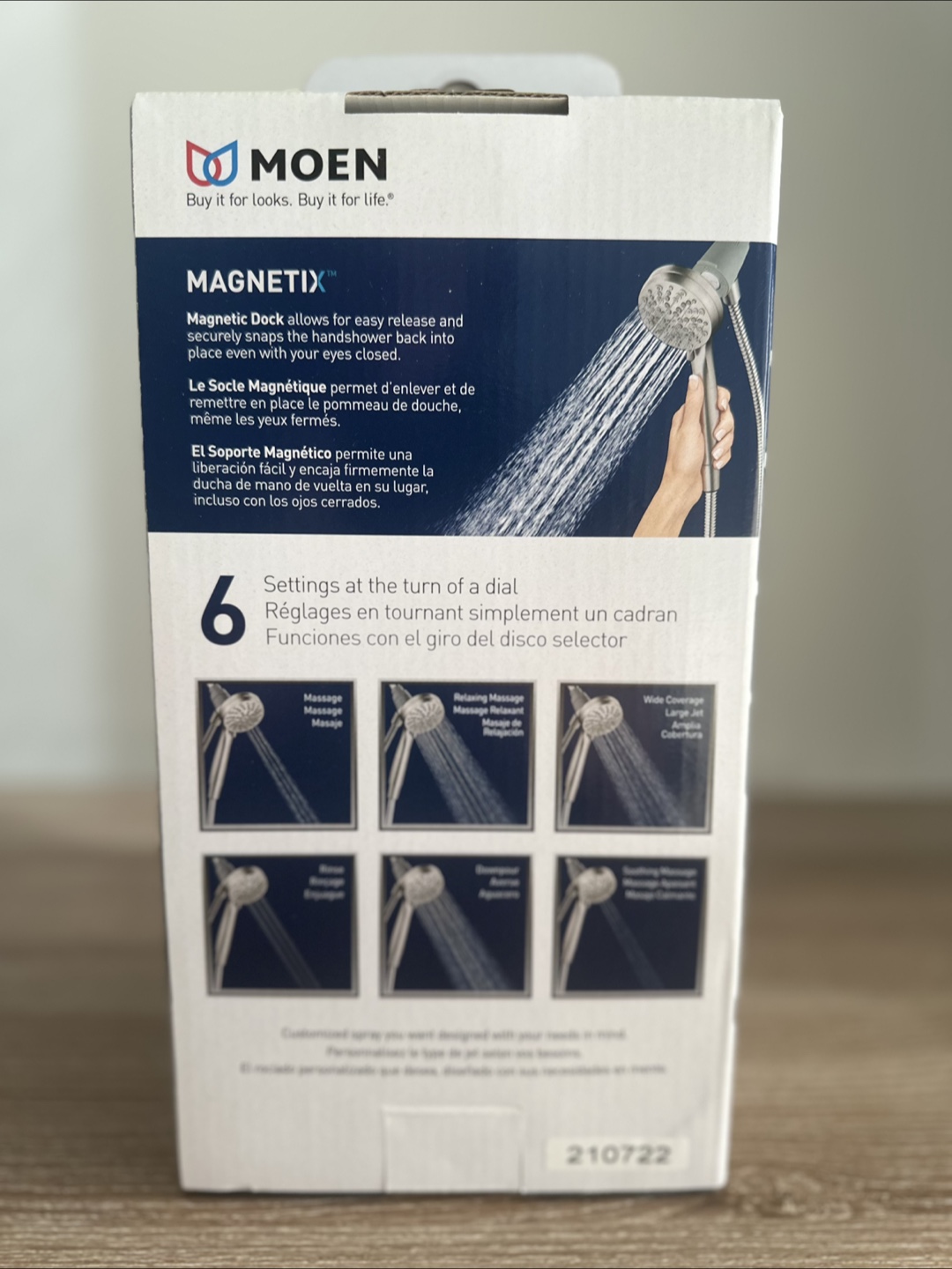 New Moen Magnetix Shower Head - photo 4