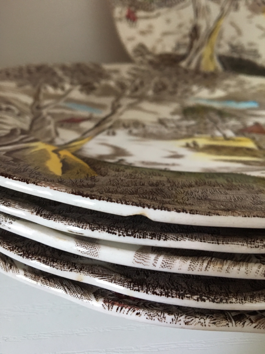 W.H. Grindley "Sunday Morning" Plates and serving dishes - photo 4