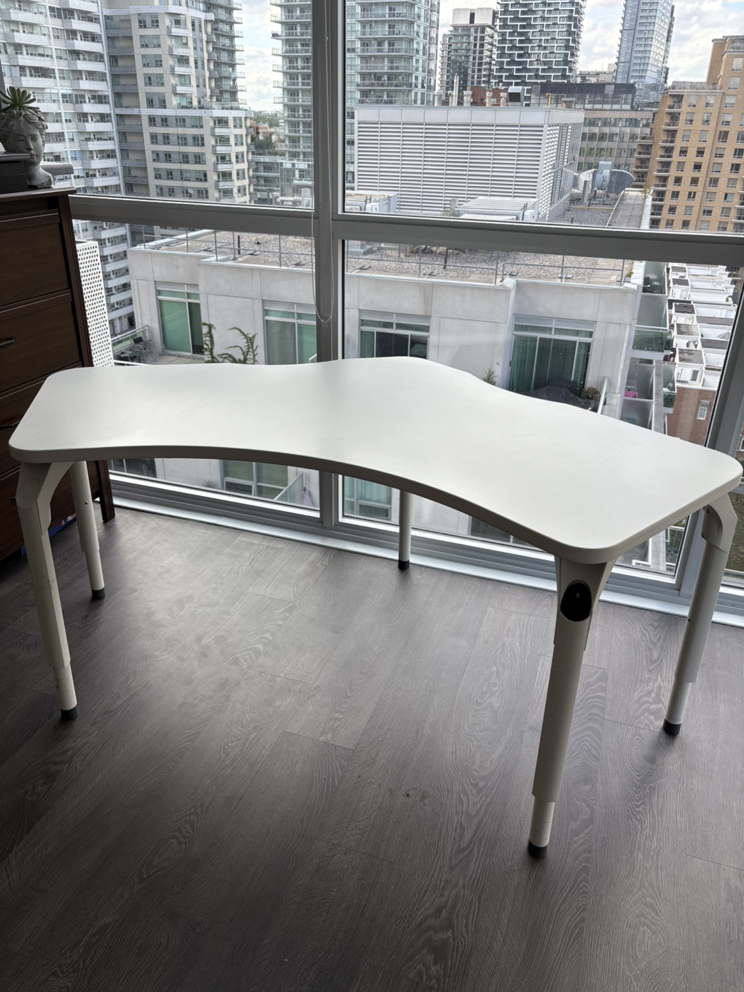 White XL office Desk for sale