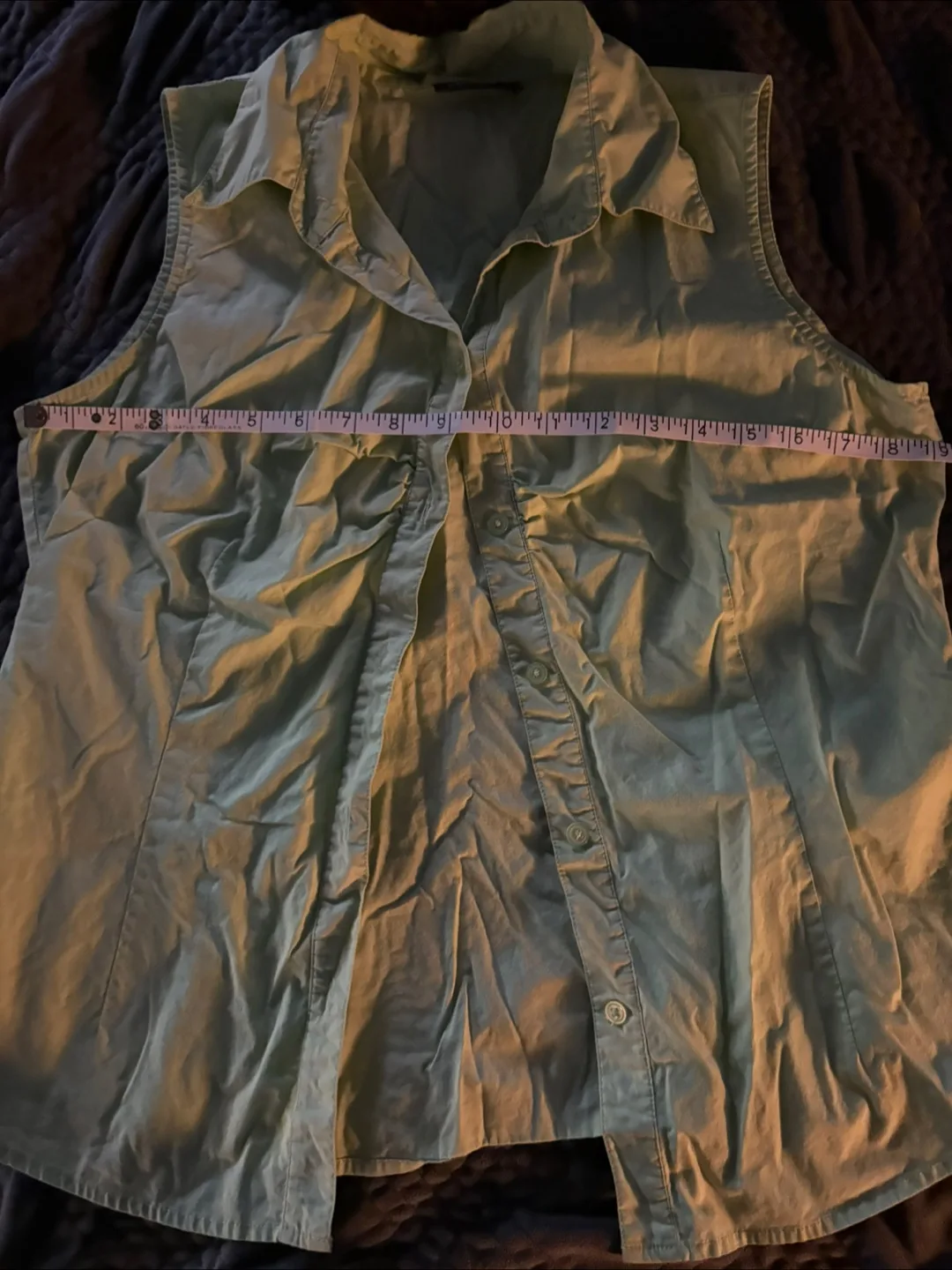 MEXX Green Sleeveless Blouse - L image indicator(5)