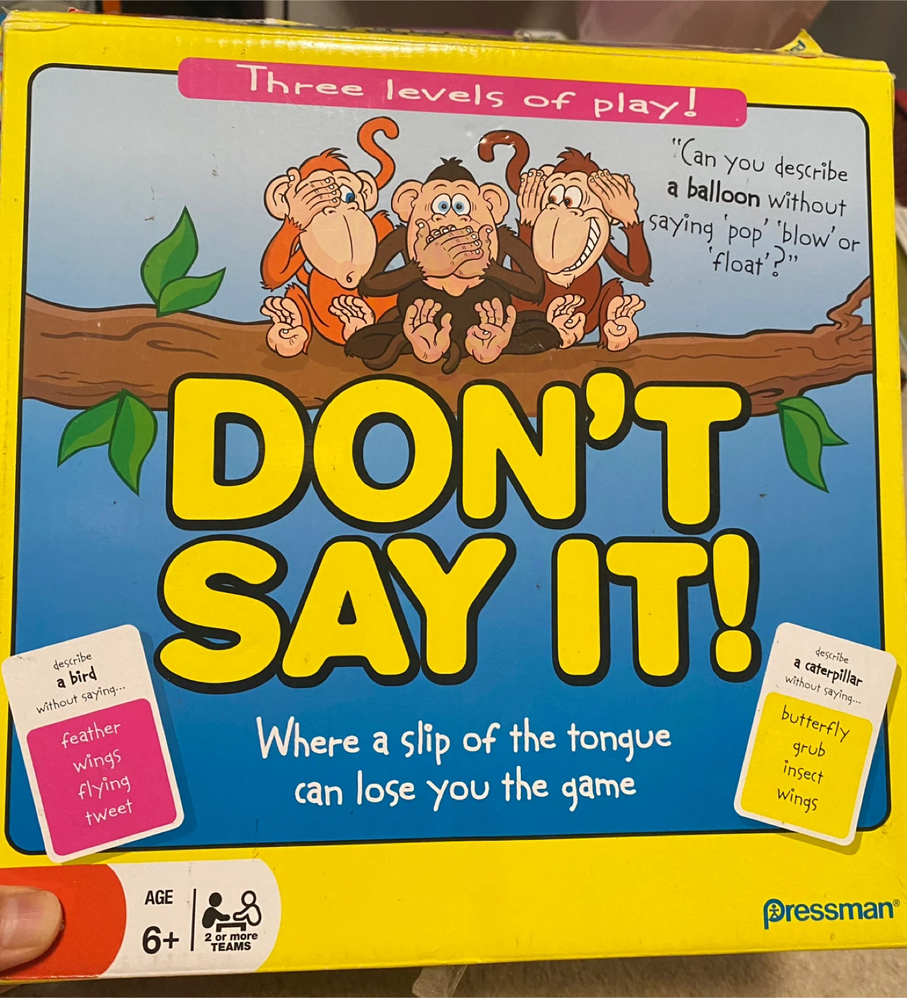 Don't Say It! Board Game by Pressman