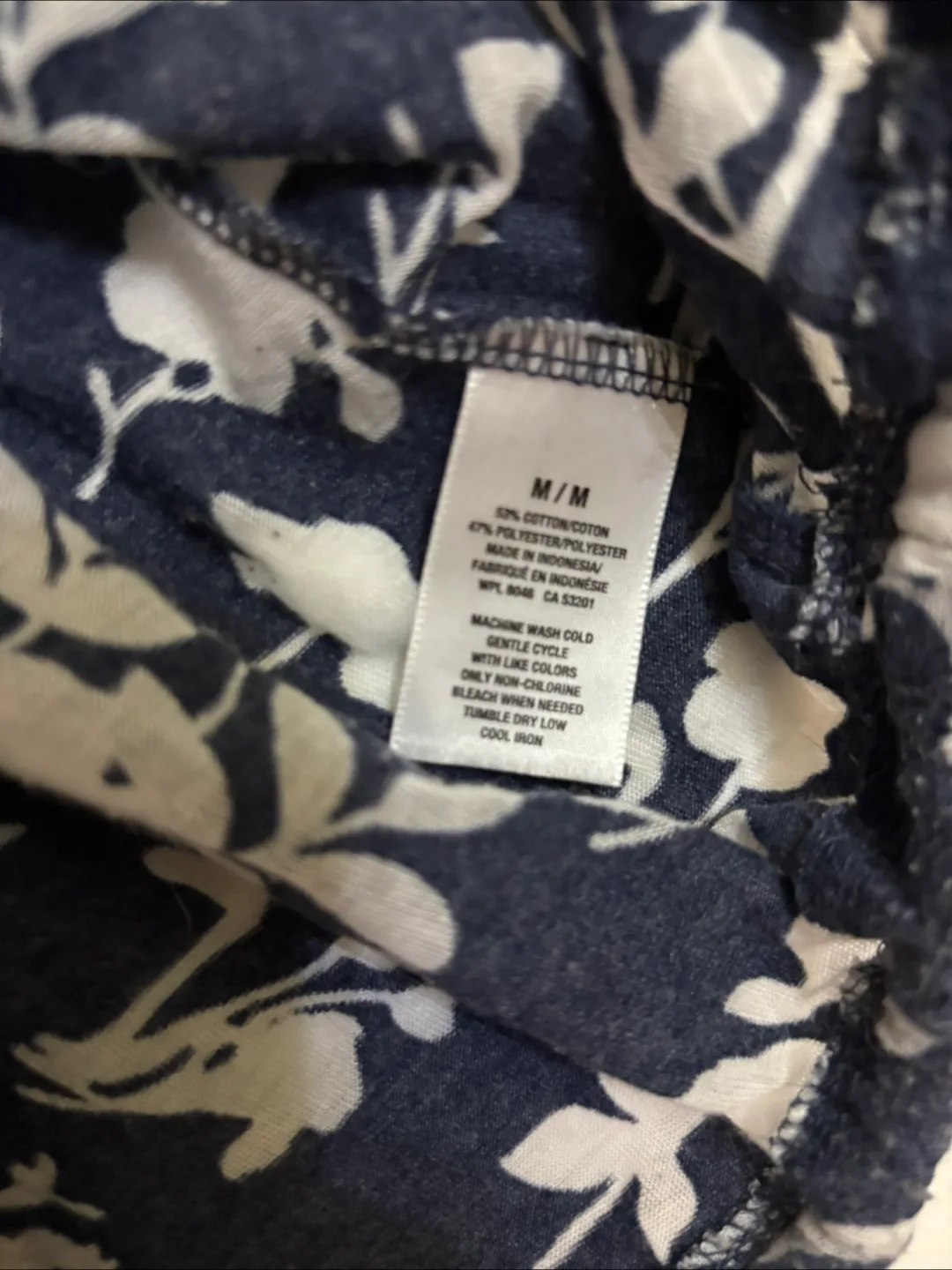 Aeropostale Floral Print Top - M image indicator(4)