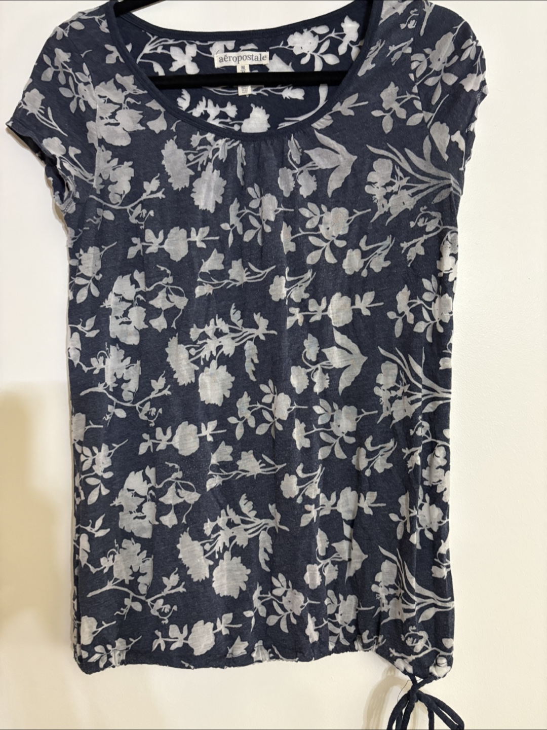 Aeropostale Floral Print Top - M