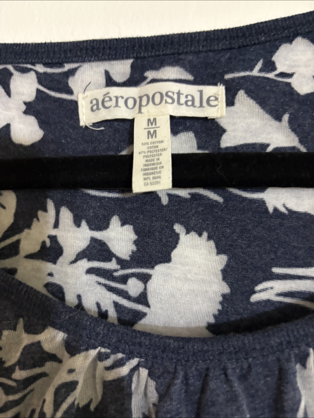 Aeropostale Floral Print Top - M - photo 2