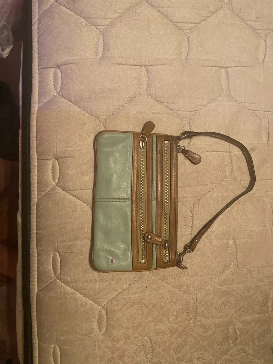 Coach Leather Wristlet Wallet thumbnail
