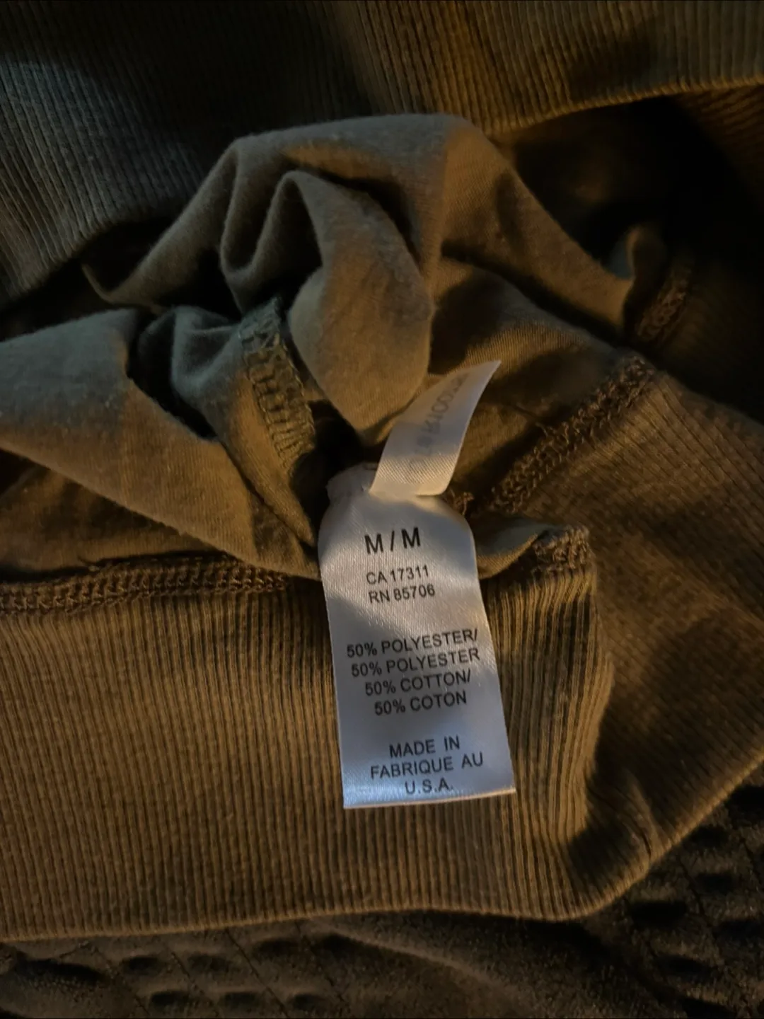 Buffalo David Bitton Olive Green Tank Top - Size M image indicator(4)