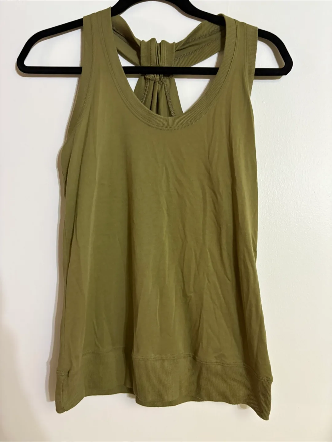 Buffalo David Bitton Olive Green Tank Top - Size M thumbnail