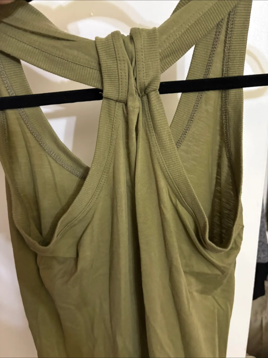 Buffalo David Bitton Olive Green Tank Top - Size M image indicator(2)