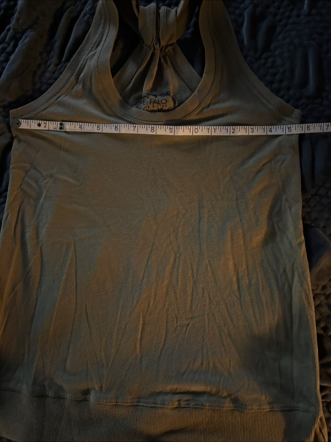 Buffalo David Bitton Olive Green Tank Top - Size M - photo 5