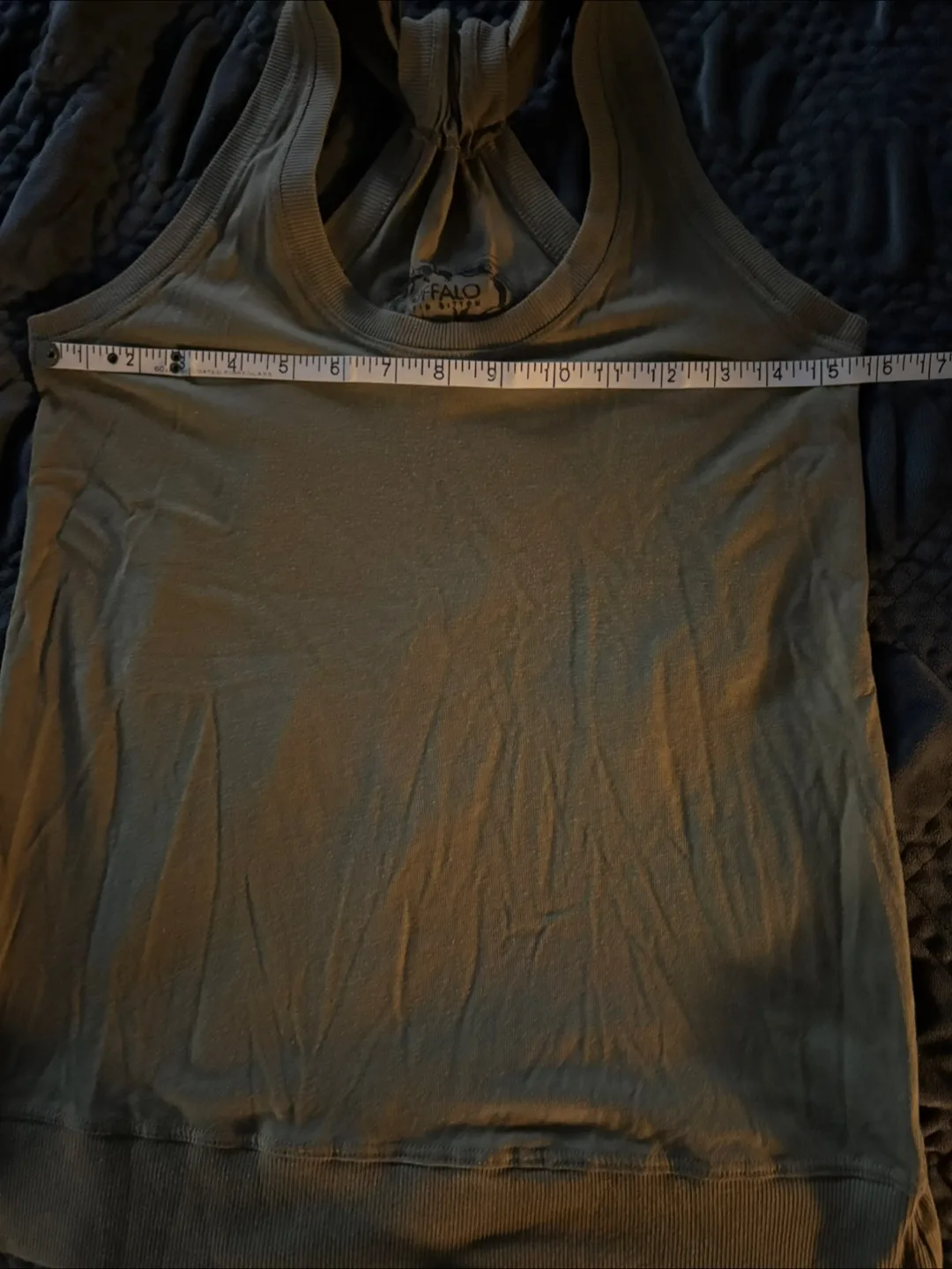 Buffalo David Bitton Olive Green Tank Top - Size M image indicator(5)