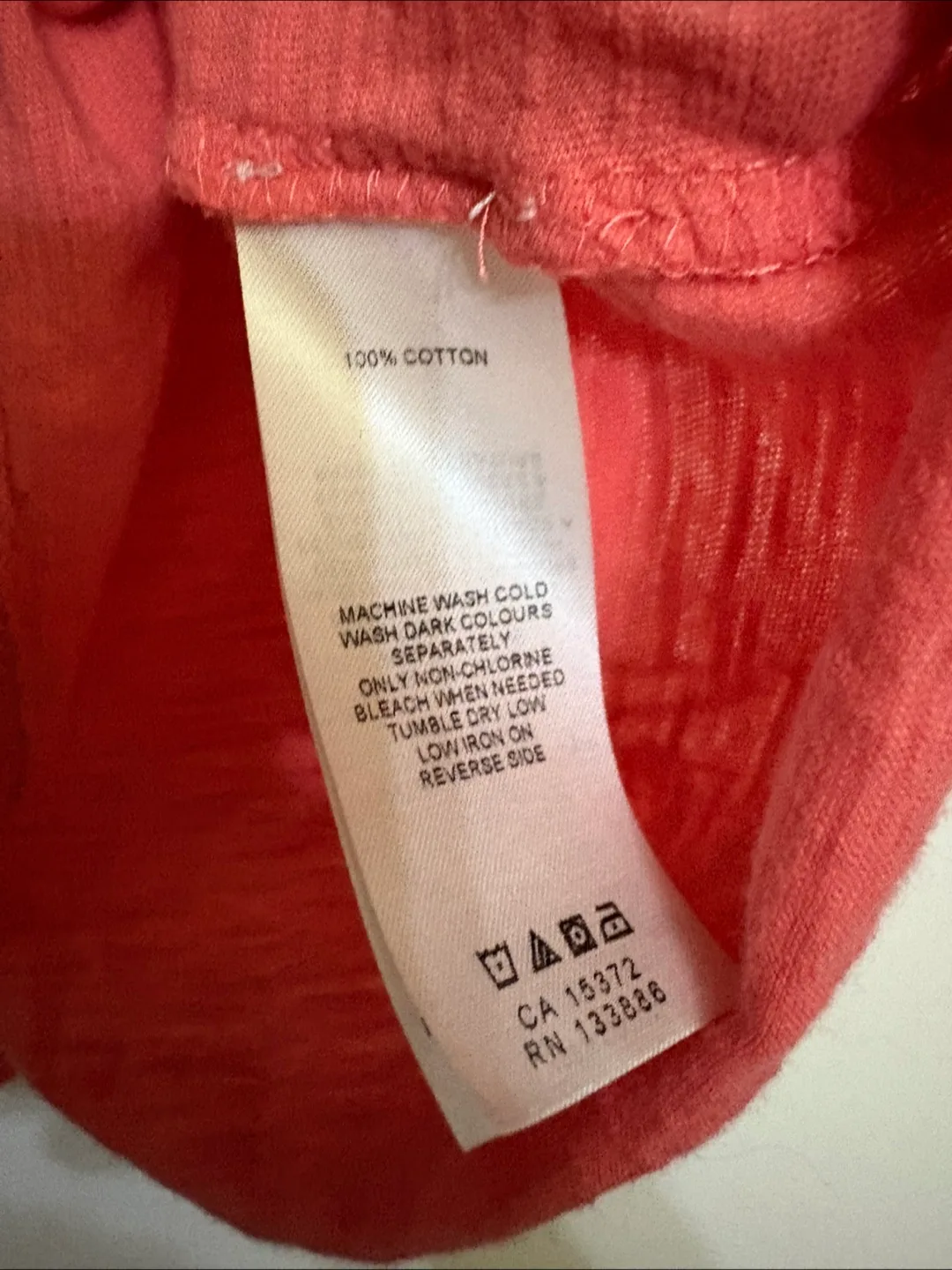 Joe Fresh Coral Blouse - Size M image indicator(3)