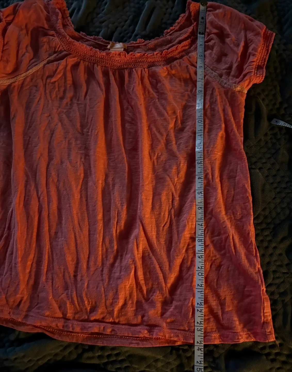 Joe Fresh Coral Blouse - Size M image indicator(6)