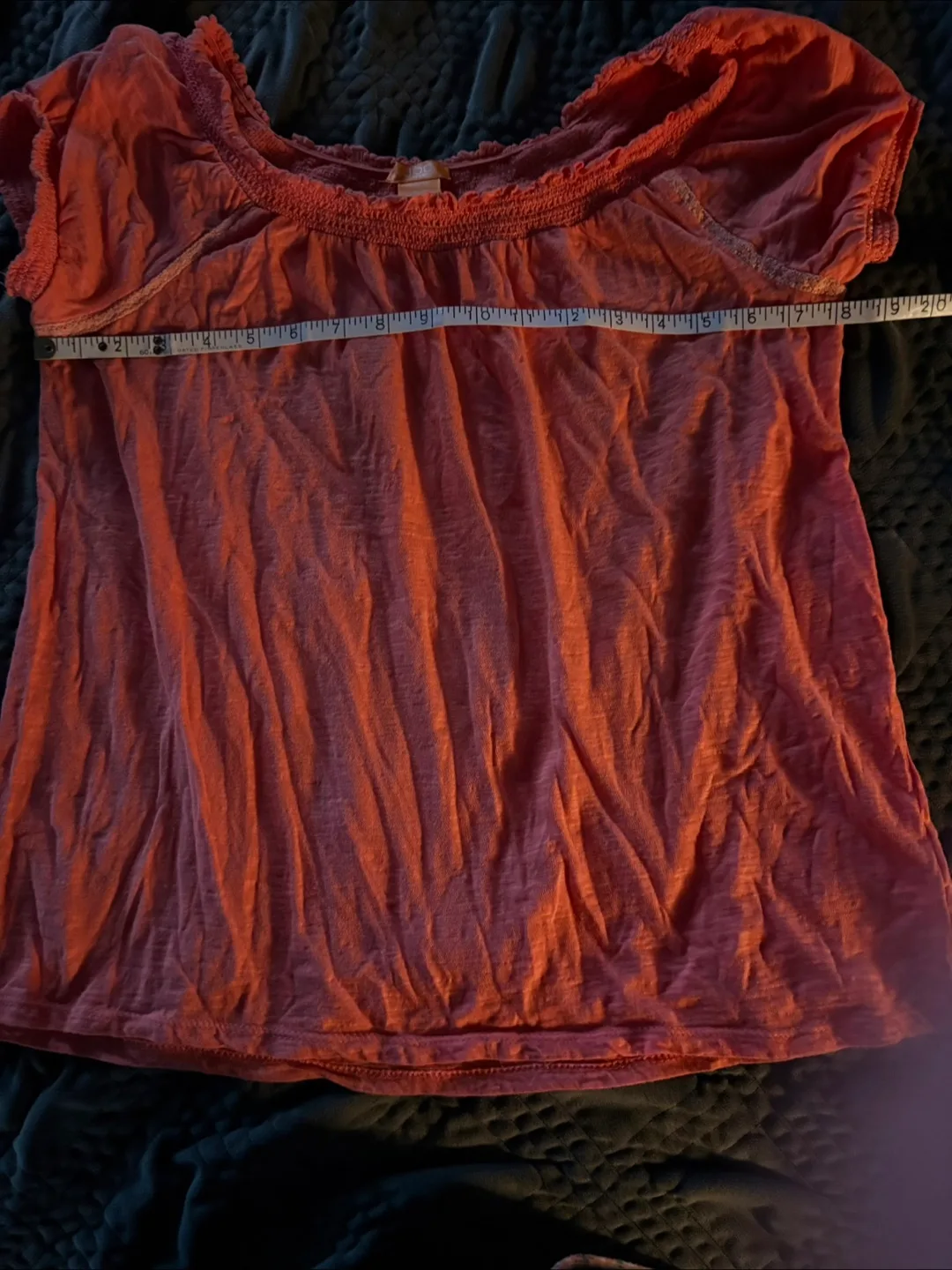 Joe Fresh Coral Blouse - Size M image indicator(5)