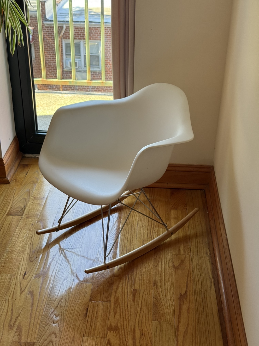 White Rocking Chair