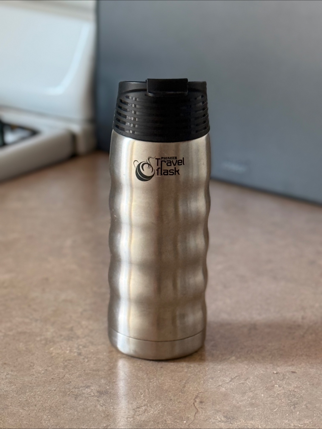 Pioneer Travel Flask - Stainless Steel