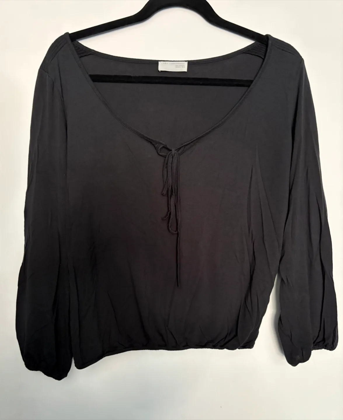 Zara T-Shirt Collection Blouse - Size M thumbnail