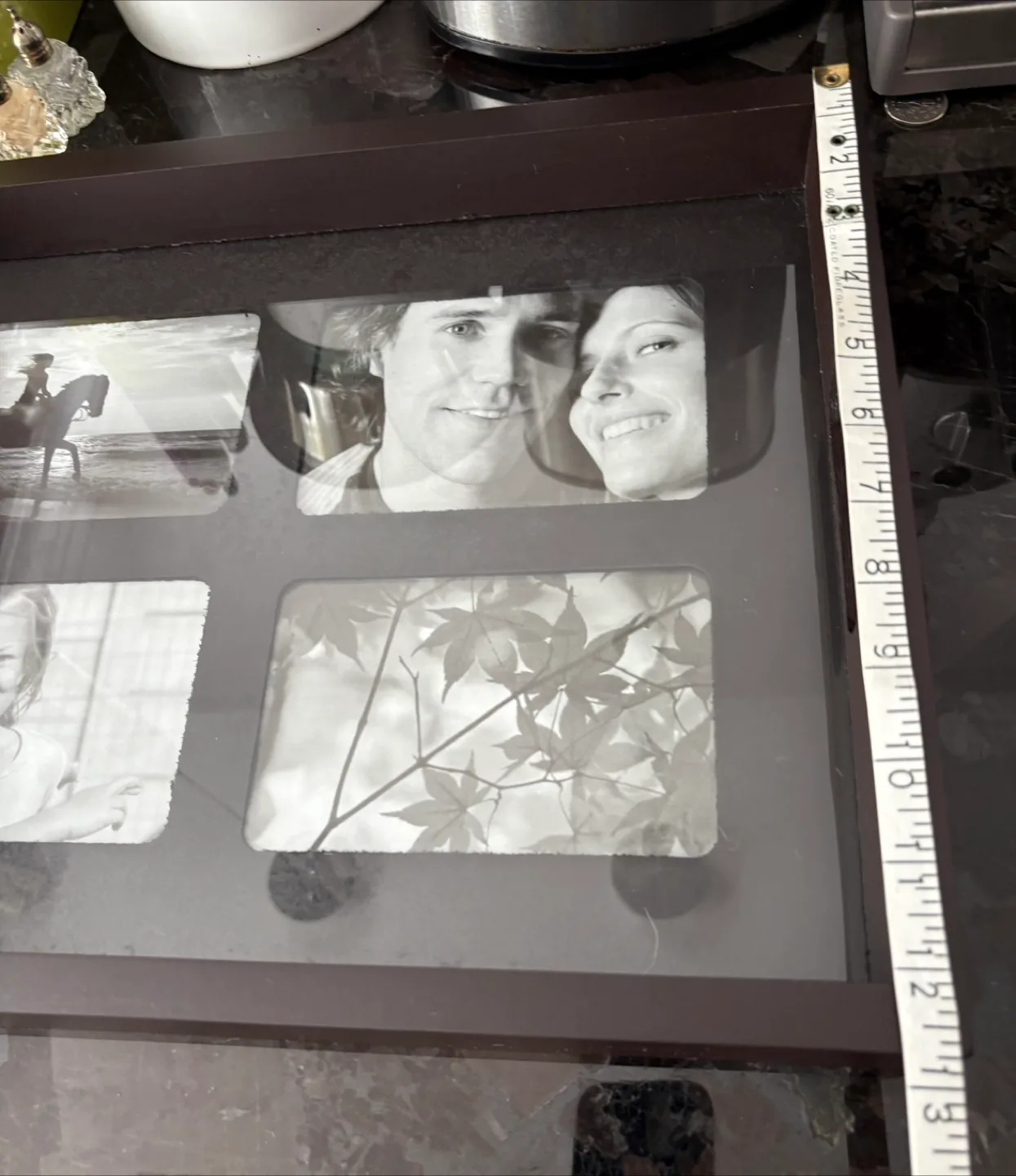 Brown Wooden Photo Collage Tray image indicator(5)