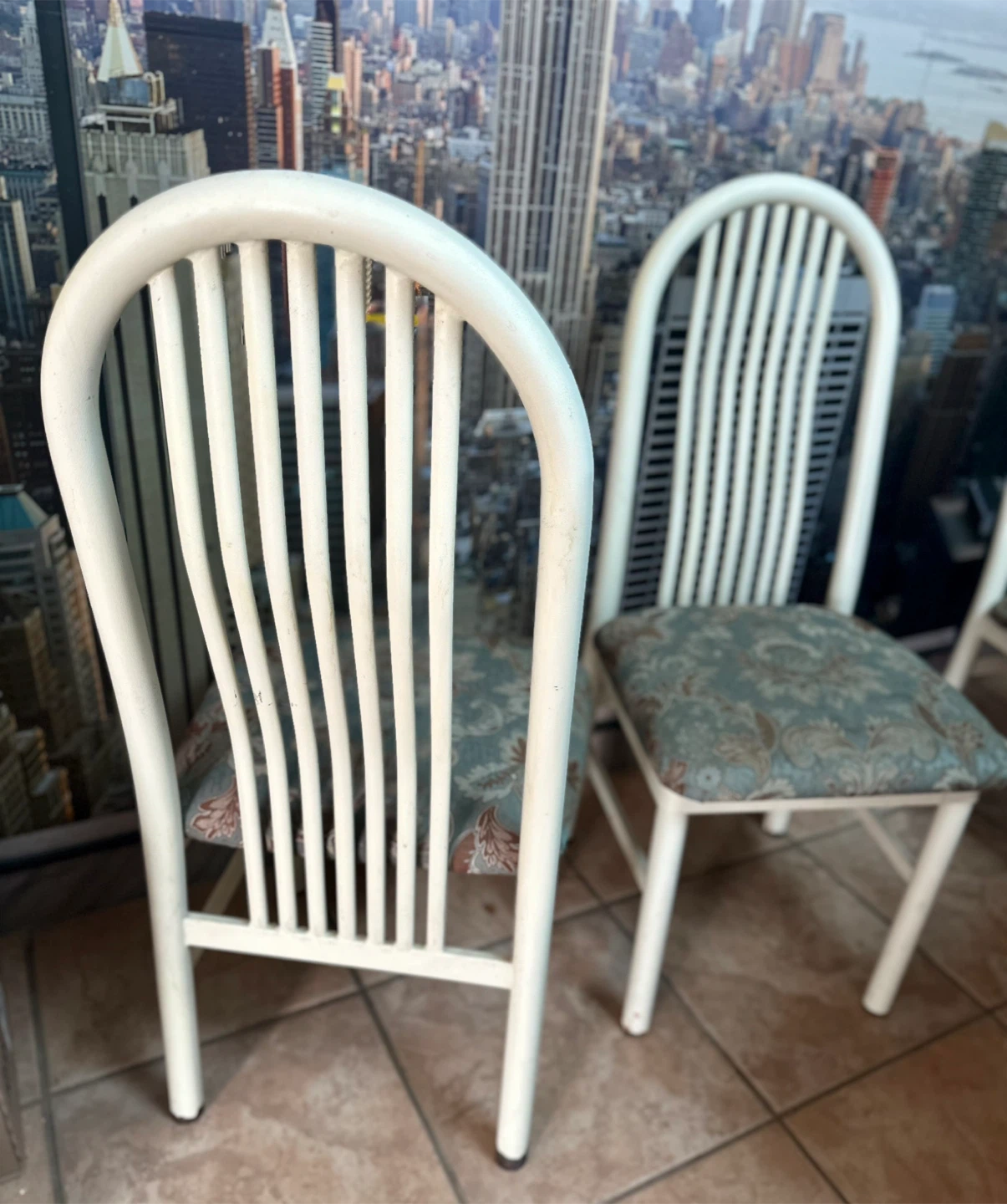 White Dining Chairs - Set of  6 - photo 3