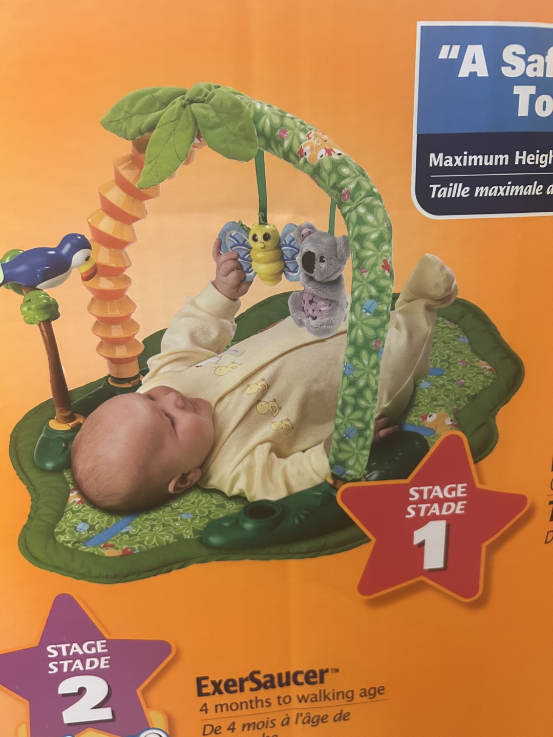 Evenflo ExerSaucer Triple Fun - Jungle - photo 3
