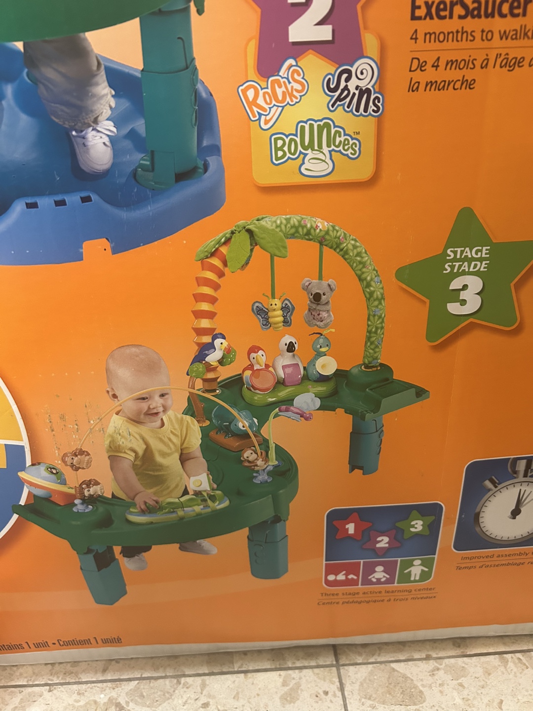 Evenflo ExerSaucer Triple Fun - Jungle - photo 4