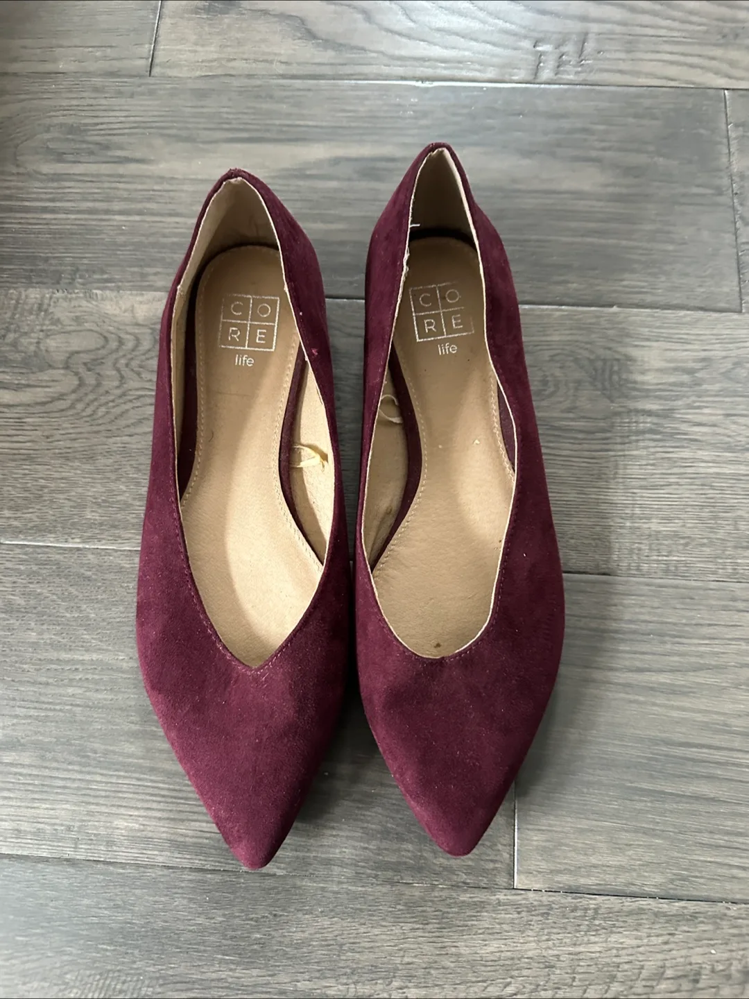 Core Life Burgundy Flats- $5 - East York thumbnail