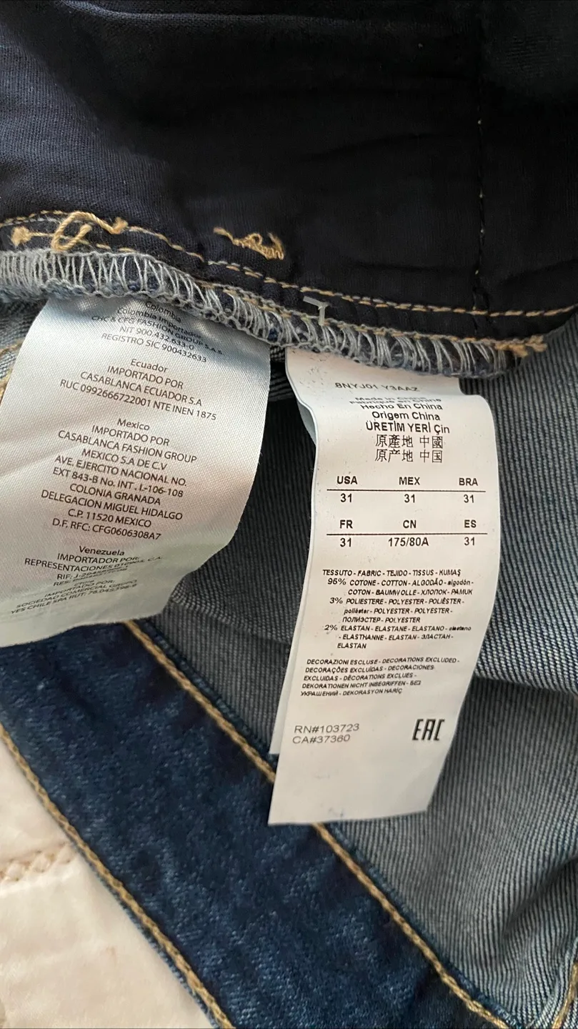 Armani Exchange Jeans, Size 31R image indicator(4)