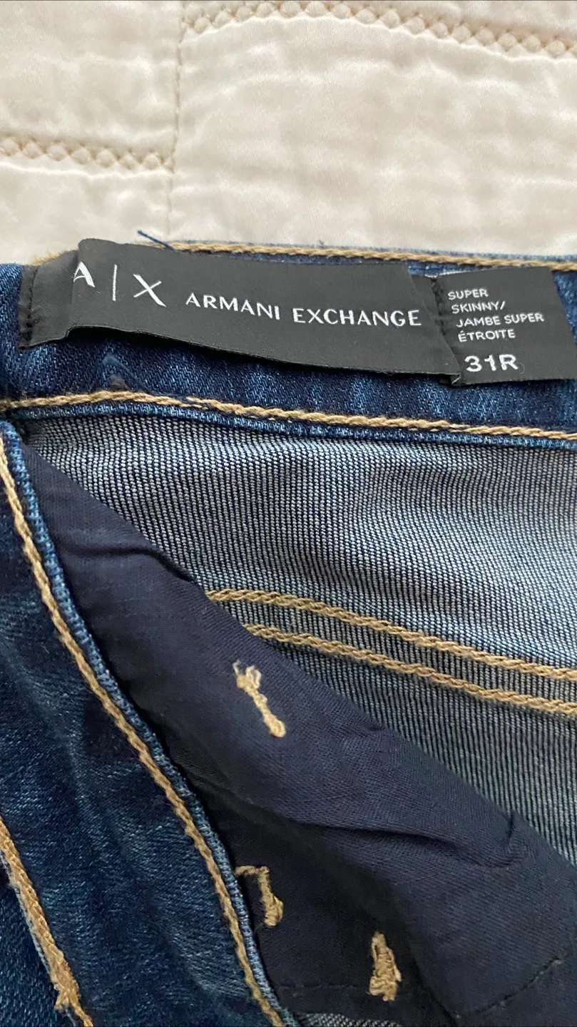 Armani Exchange Jeans, Size 31R image indicator(3)