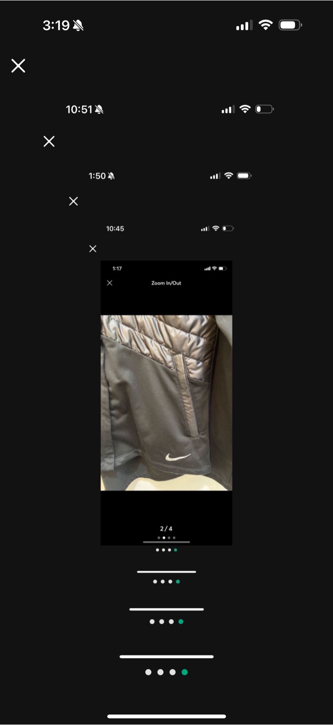 Womens Nike Running Jacket - Black MEDIUM - photo 4
