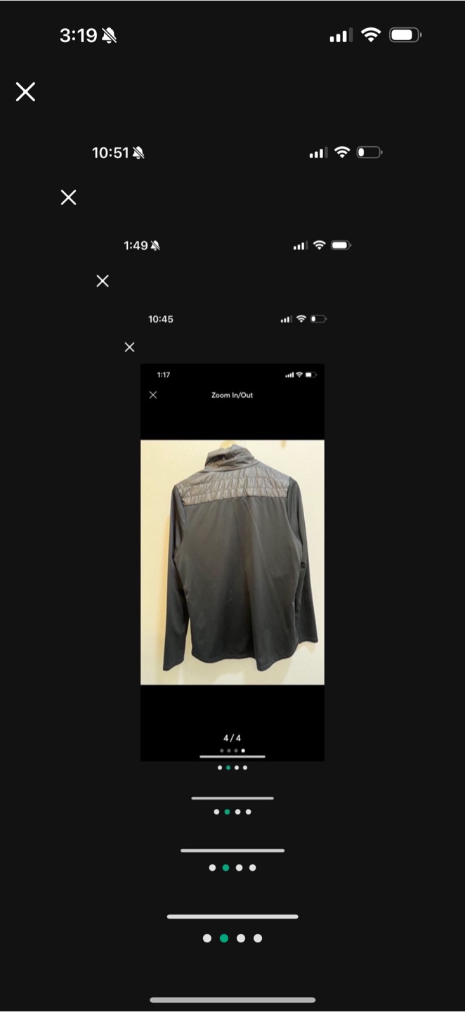Womens Nike Running Jacket - Black MEDIUM - photo 2