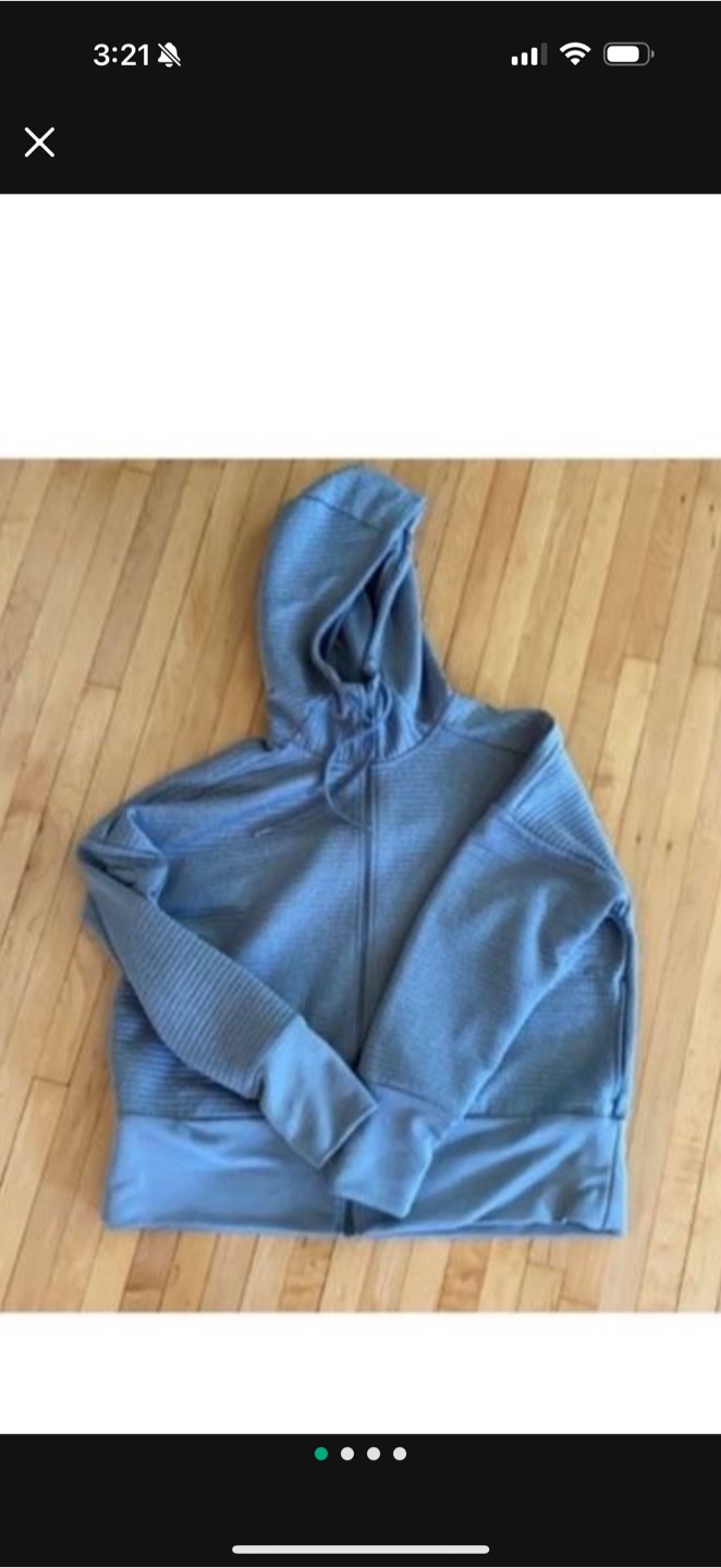 WOMENS NIKE Zip-Up Hoodie GREY