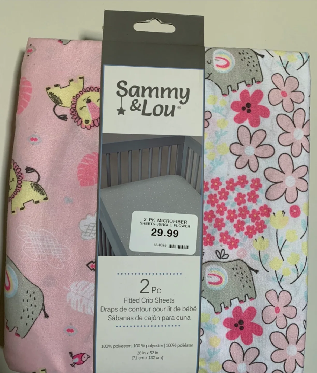 Baby Crib Fitted Sheet thumbnail