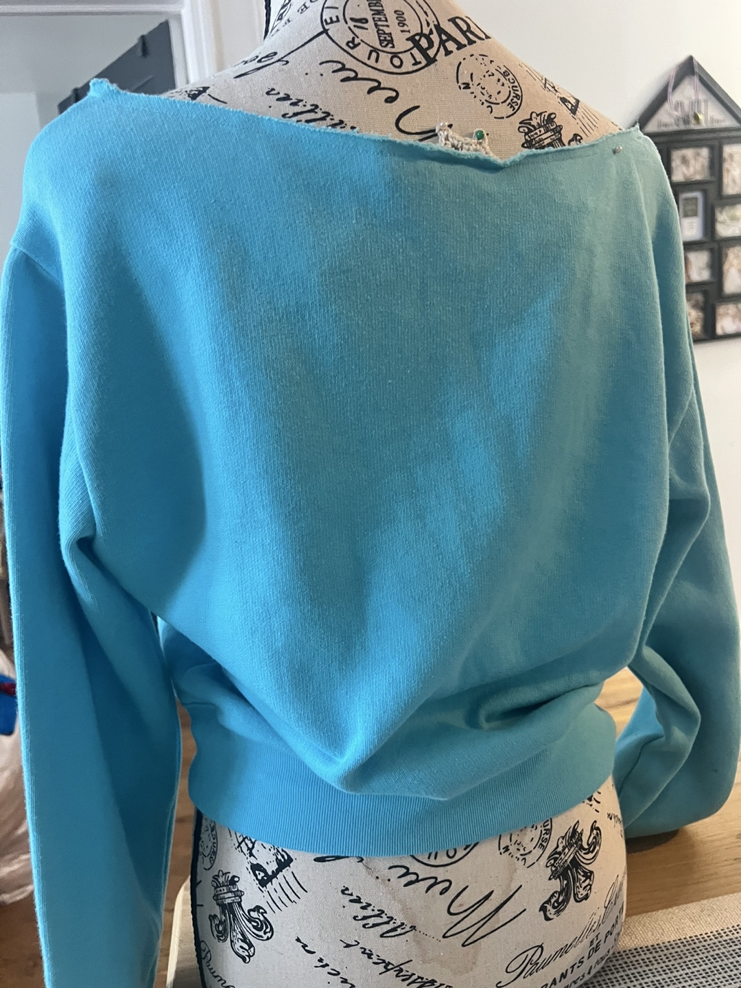 Victoria's Secret PINK Blue Sweatshirt - photo 4