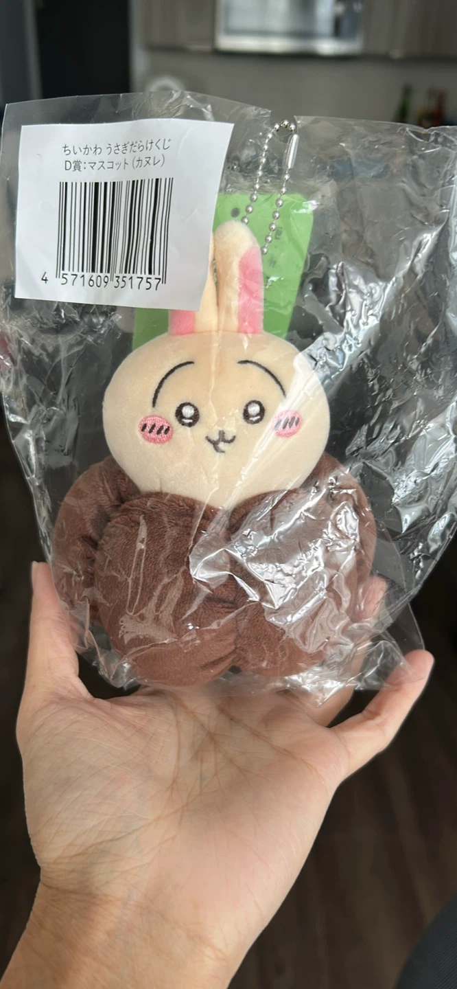 Chiikawa Usagi Plush Mascot Keychain