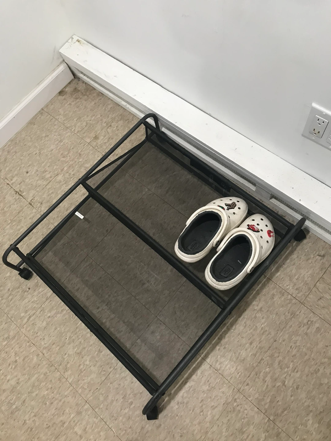 Ikea Vesken Black Rolling Cart - photo 2