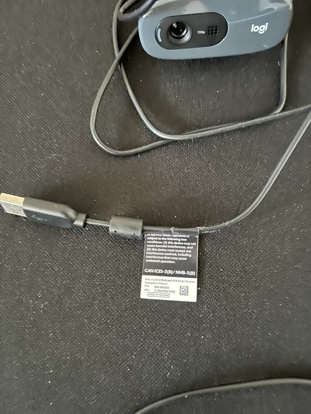 Logitech C270 HD Webcam thumbnail
