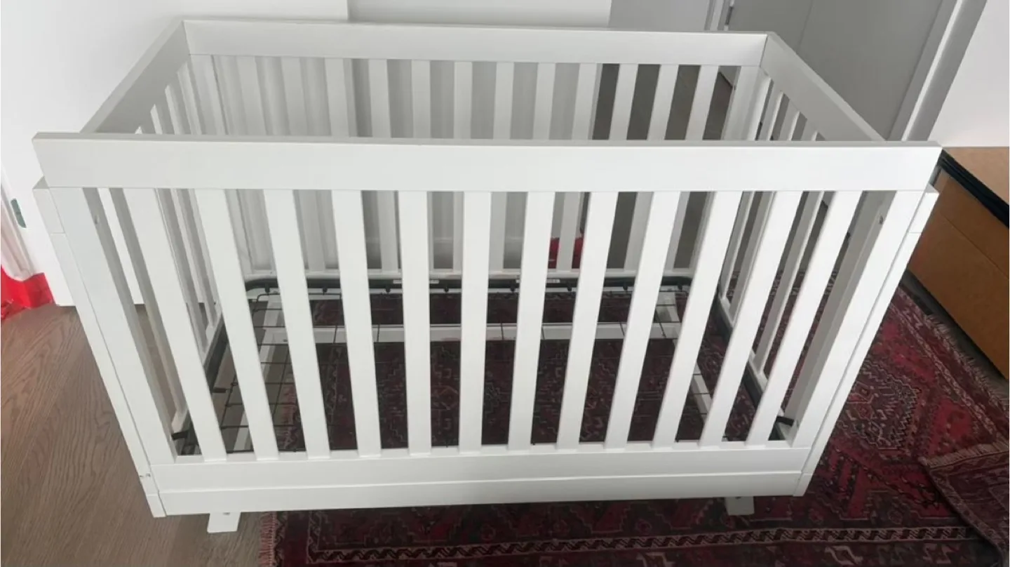 IKEA Baby crib & changing table