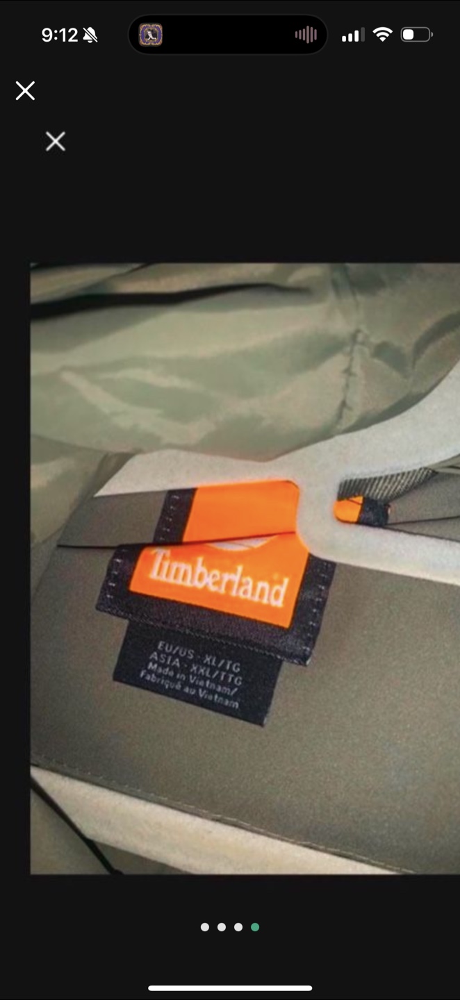 WOMENS Timberland XL/TG Olive Green Puffer Jacket - photo 4