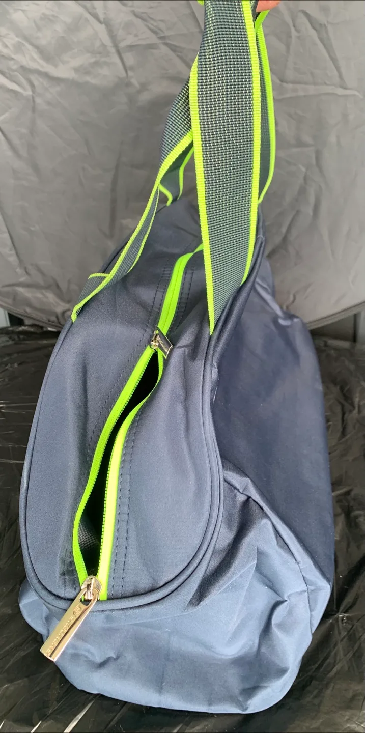 Skechers Duffle Bag - Grey & Neon Green image indicator(2)