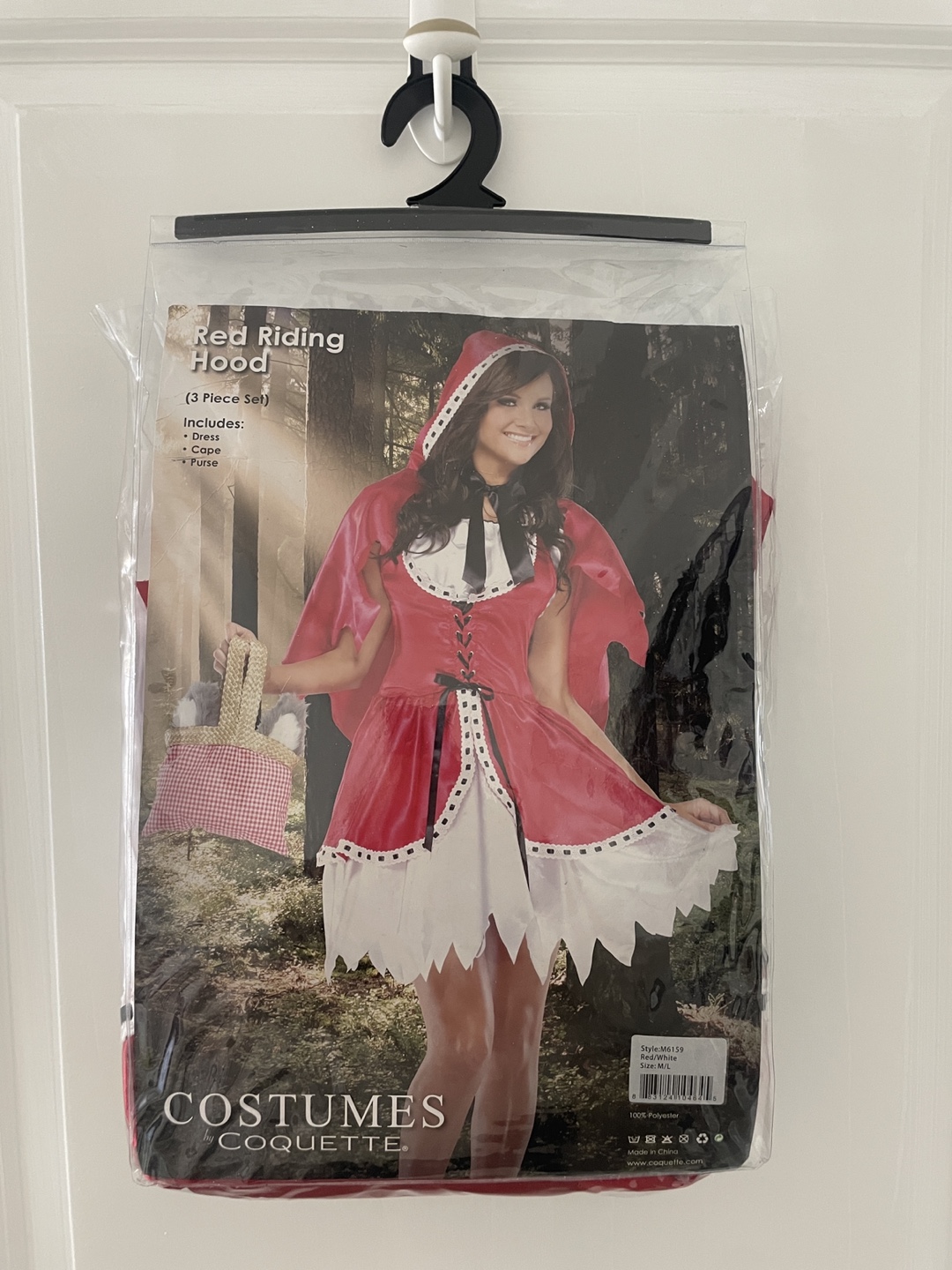 Coquette Red Riding Hood Costume - M/L