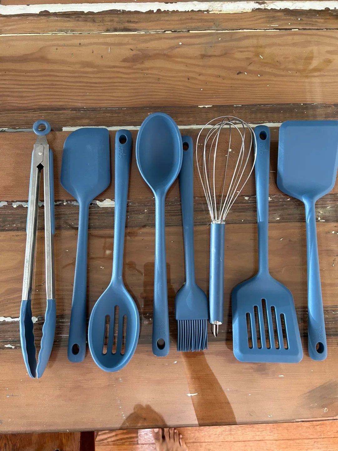 8 Kitchen Utensil Set - Blue thumbnail