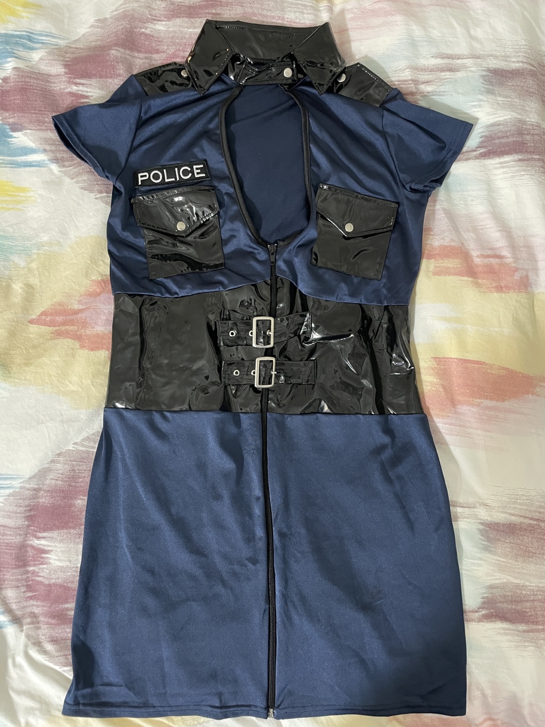 Coquette Female Sexy Police Uniform Halloween Costume - medium