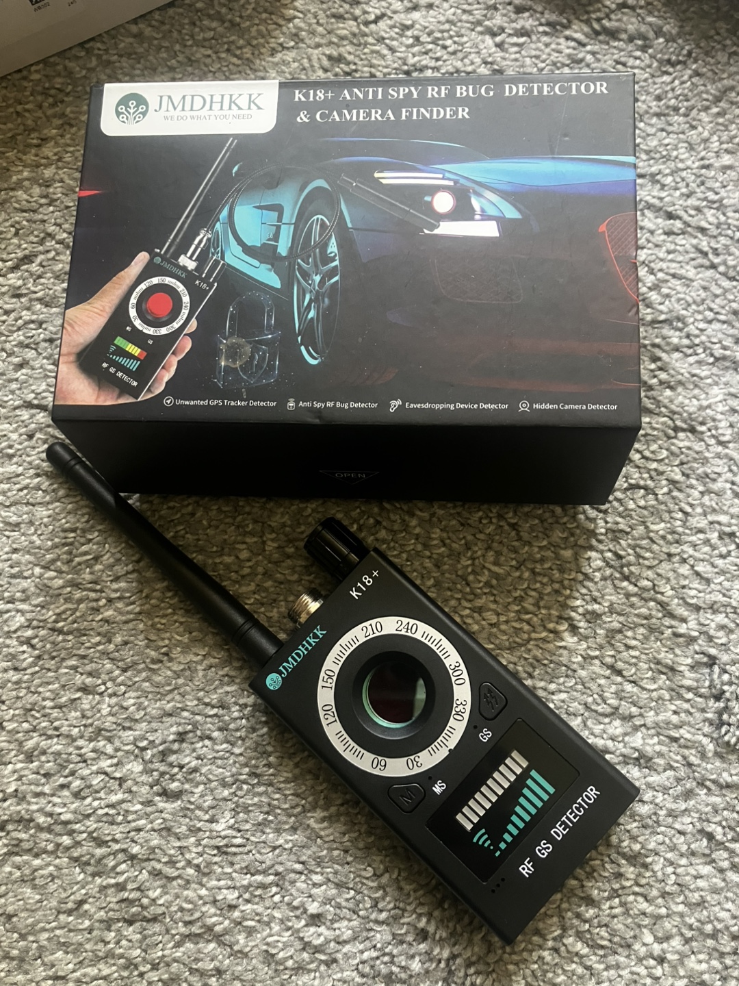 Anti Spy RF Bug Detector